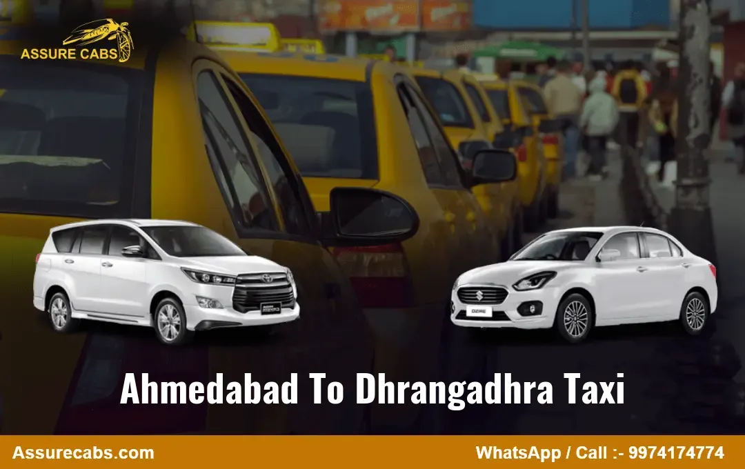 ahmedabad to dhrangadhra taxi