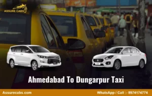 ahmedabad to dungarpur taxi