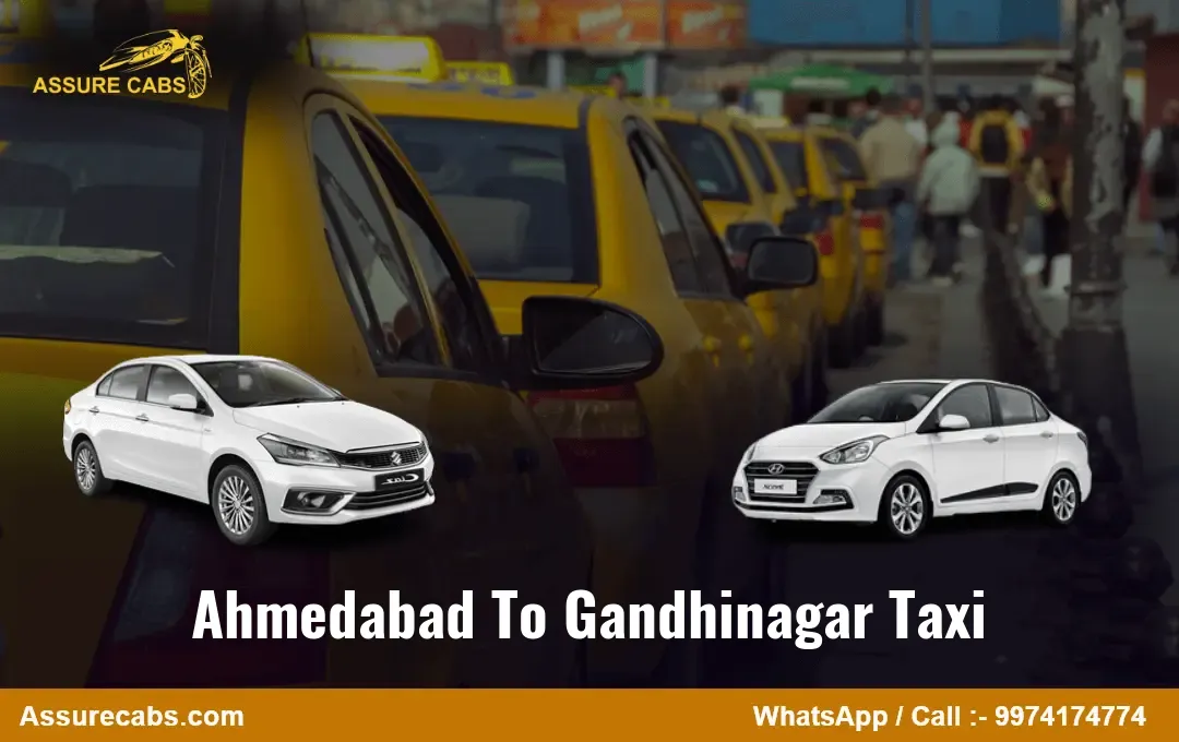 ahmedabad to gandhinagar taxi