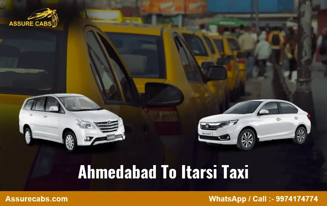 ahmedabad to itarsi taxi
