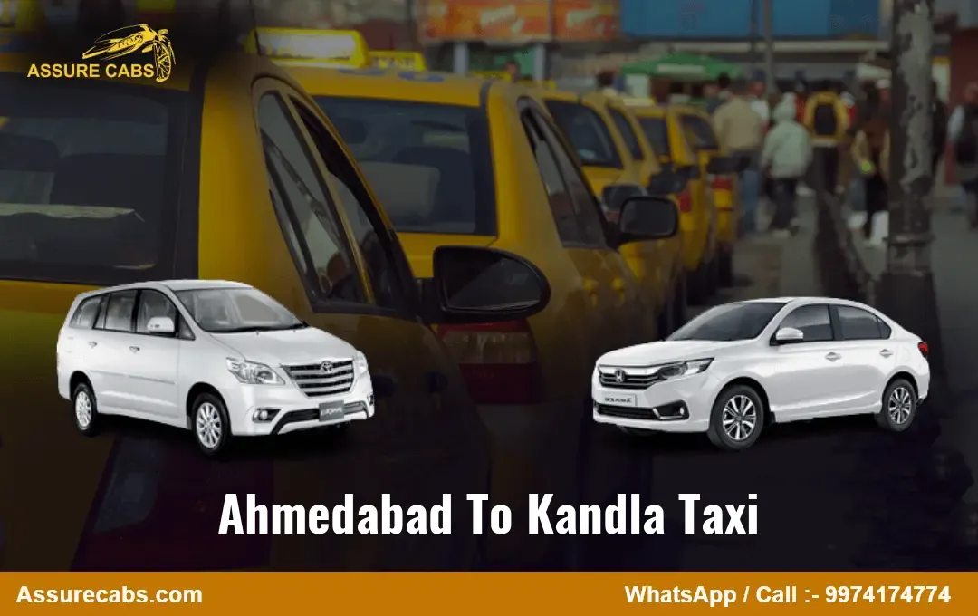 ahmedabad to kandla taxi