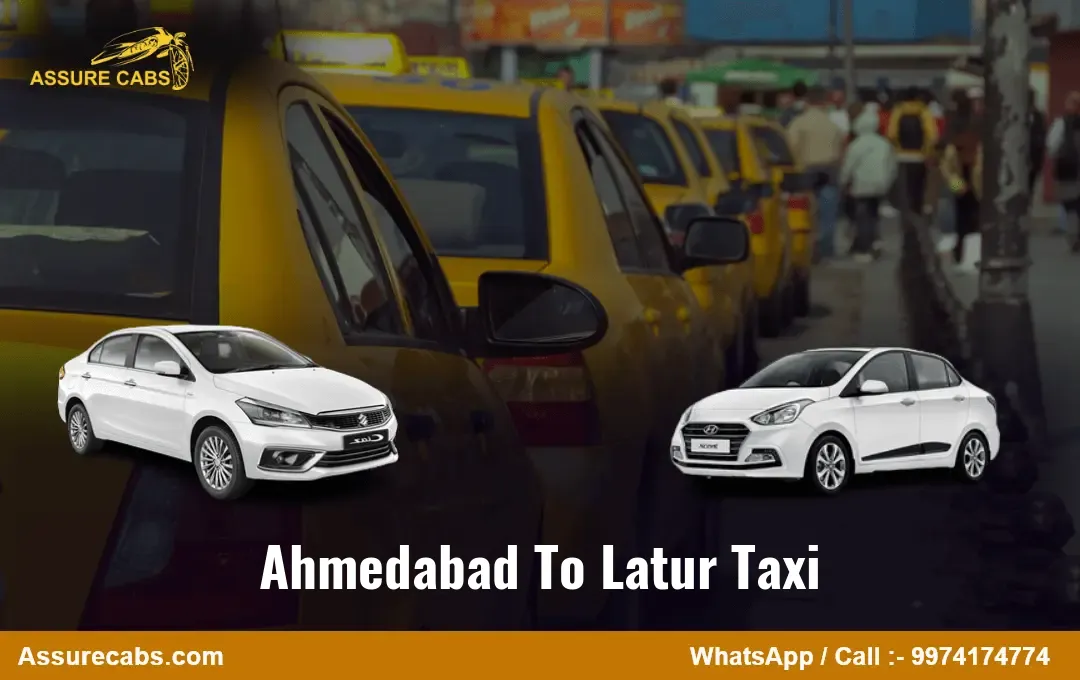 ahmedabad to latur taxi