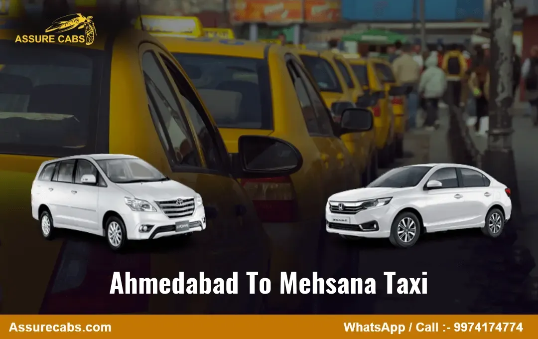 ahmedabad to mehsana taxi