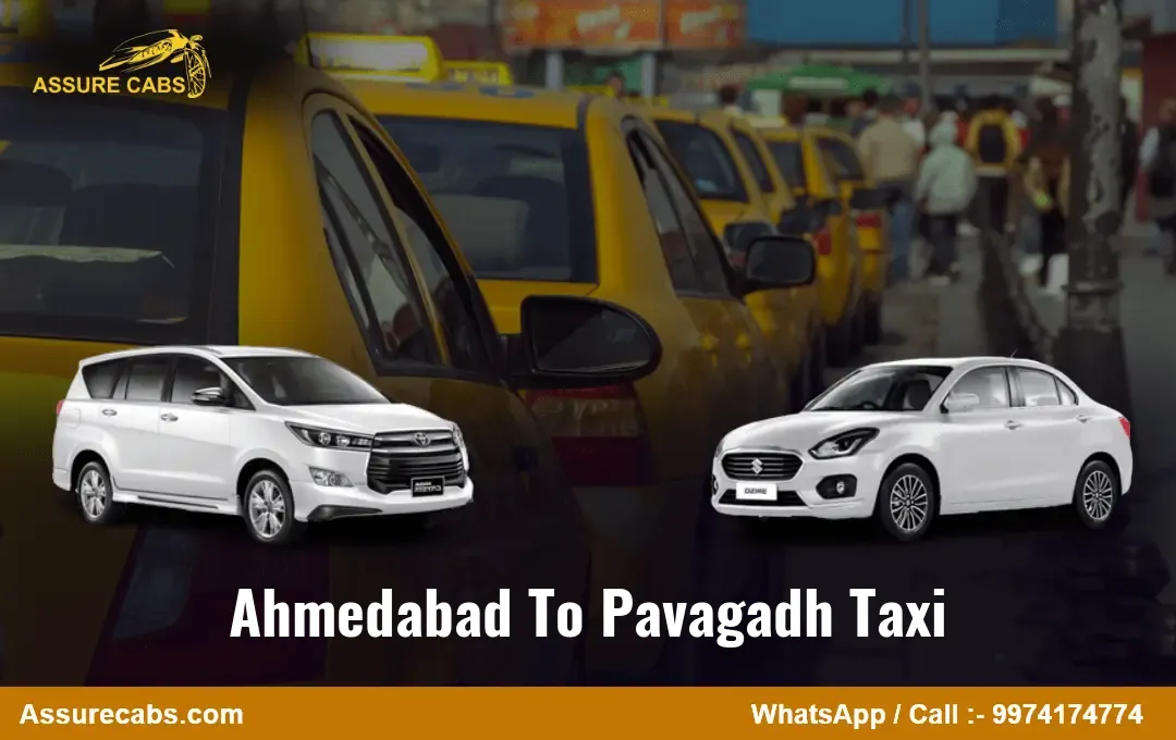 ahmedabad to pavagadh taxi