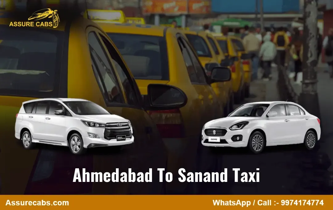 ahmedabad to sanand taxi