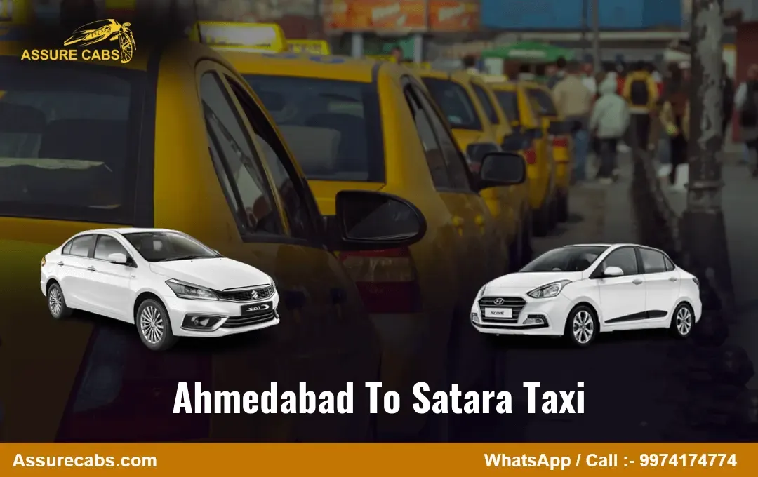 ahmedabad to satara taxi