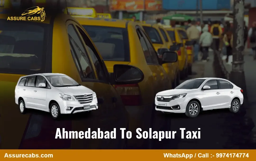 ahmedabad to solapur taxi