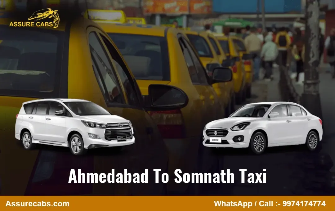 ahmedabad to somnath taxi