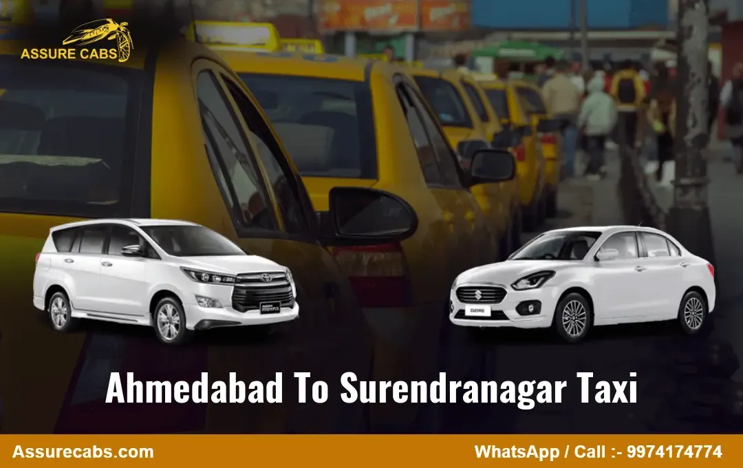 ahmedabad to surendranagar taxi